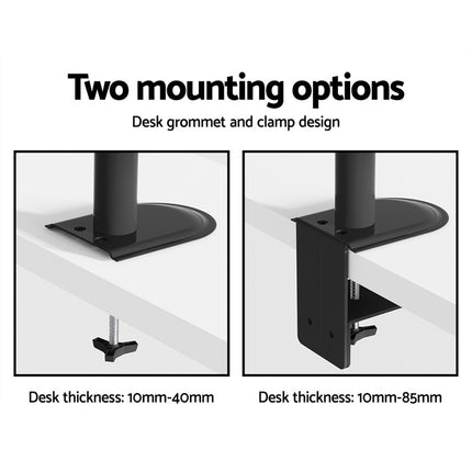 Artiss Monitor Arm Desk Mount Laptop Tray 6