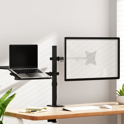 Artiss Monitor Arm Desk Mount Laptop Tray 8