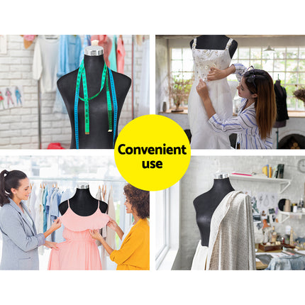 Embellir Female Mannequin Dummy Model Dressmaker Clothes Display Torso Tailor BK 6