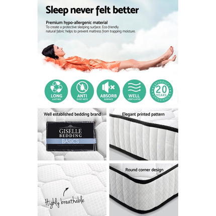 Giselle Bedding 21cm Mattress Tight Top Double 7