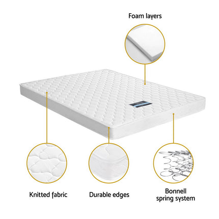 Giselle Bedding 13cm Mattress Tight Top Double 6