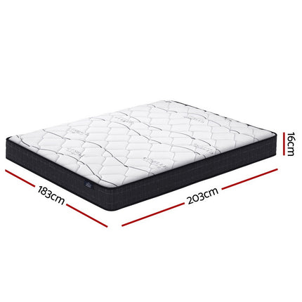 Giselle Bedding 16cm Mattress Medium Firm King 3