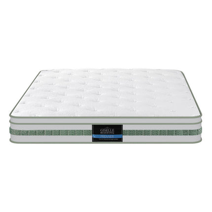 20cm Giselle Mattress Double Green Tea Mattresses 4