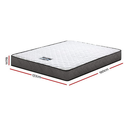 Giselle Bedding 16cm Mattress Tight Top Double 3