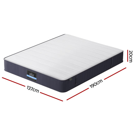 20cm Giselle Mattress Double Bed Pocket Spring Mattresses 3