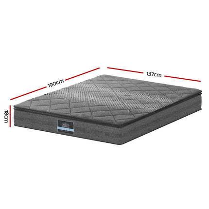 Giselle Bedding 18cm Mattress Pillow Top Double 3