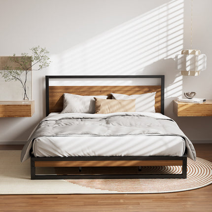 Artiss Bed Frame Queen Size Metal Bed Frame DANE 4