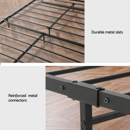 Artiss Bed Frame Queen Size Metal Bed Frame DANE 6