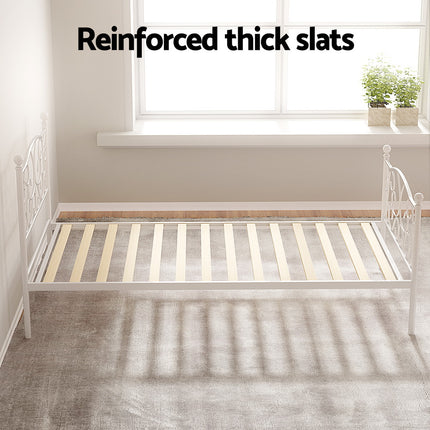 Artiss Bed Frame Single Size Metal Bed Frame GROA 5