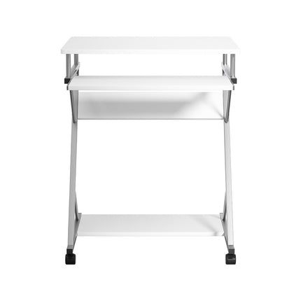 Artiss Computer Desk Keyboard Tray Shelf White 60CM 3