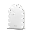 Embellir Makeup Mirror 40x50cm Dressing Vanity LED Bulb Light with 5x Magnification White Arch