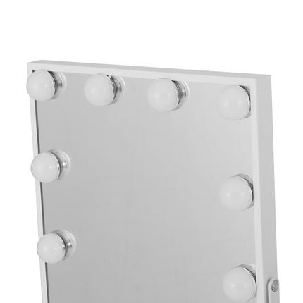 Embellir Bluetooth Makeup Mirror 30x40cm Hollywood Vanity with LED Light White 3