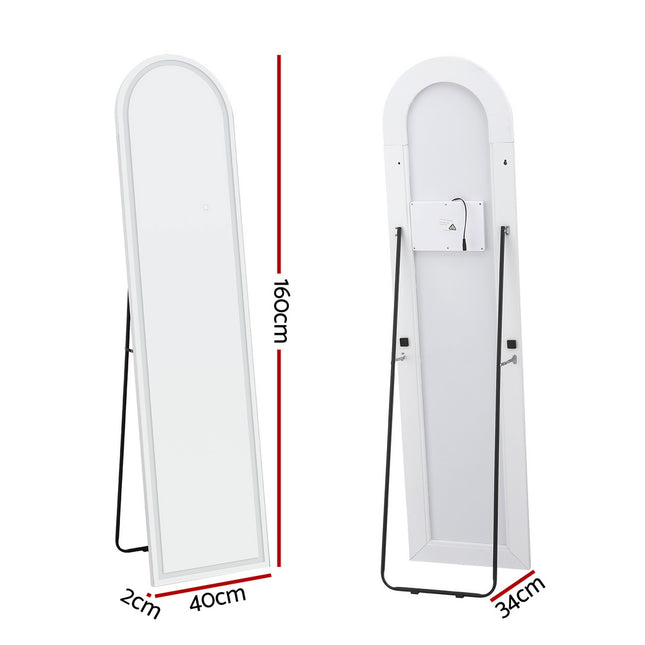 Embellir LED Full Length Mirror Floor Dressing Mirror 160cm 2