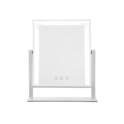 Embellir Makeup Mirror 25x30cm Hollywood Vanity with LED Light Rotation White 3
