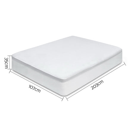 Giselle Bedding Mattress Protector King Single 2