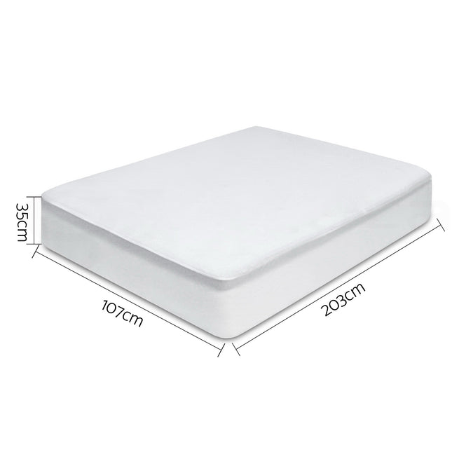 Giselle Bedding Mattress Protector King Single 2