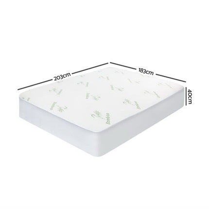 Giselle Bedding Mattress Protector Bamboo King 2