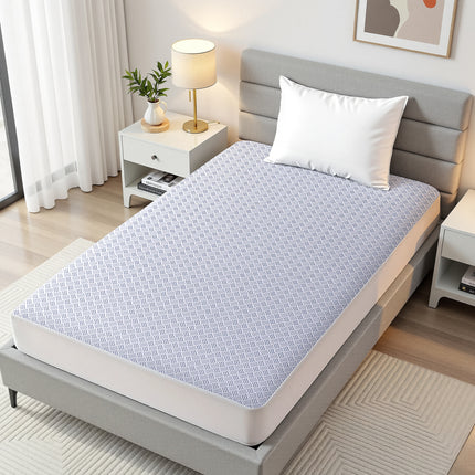 Giselle Cooling Mattress Protector Waterproof Deep Pocket Fitted Cover King Single 10