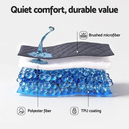 Giselle Water-Resistant Mattress Protector Microfiber 360° Fit King 5