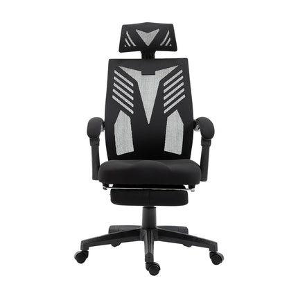 Artiss Mesh Office Chair Recliner Black 3