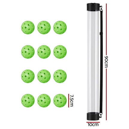 Everfit 12PC Pickleball Collector Set Multi-Ball Retriever Portable Storage Adjustable Strap 2