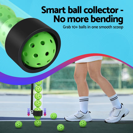 Everfit 12PC Pickleball Collector Set Multi-Ball Retriever Portable Storage Adjustable Strap 5