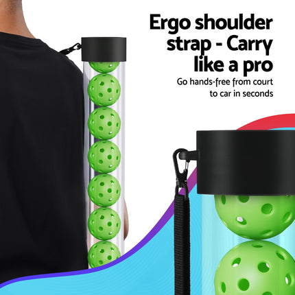 Everfit 12PC Pickleball Collector Set Multi-Ball Retriever Portable Storage Adjustable Strap 6