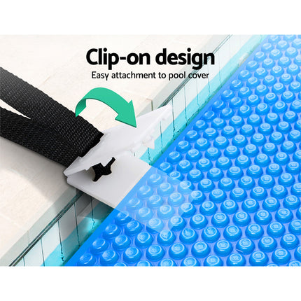 Aquabuddy Pool Cover Roller Attachment Swimming Pool Reel Straps Kit 8PCS 4