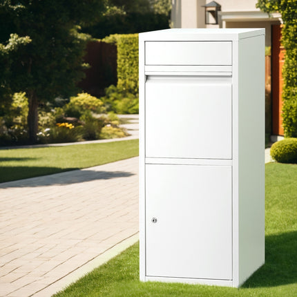 Gardeon Parcel Letterbox Drop Box Package White 7
