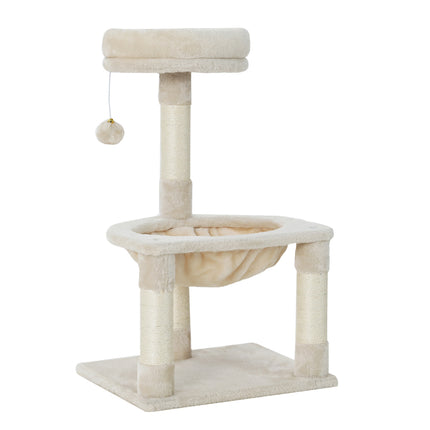 i.Pet Cat Tree 69cm Scratching Post Tower Scratcher Wood Condo Toys House Bed 3