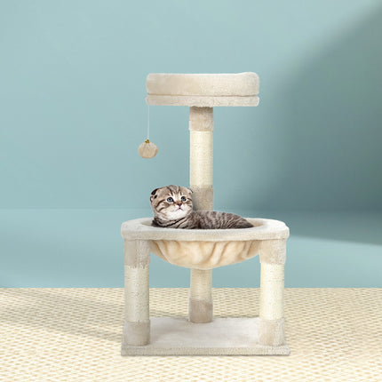 i.Pet Cat Tree 69cm Scratching Post Tower Scratcher Wood Condo Toys House Bed 7