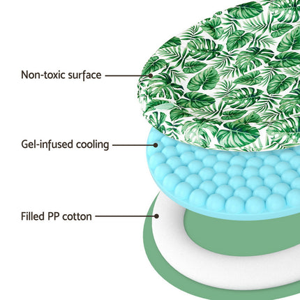 i.Pet Pet Cooling Mat Gel Dog Cat Self-cool Puppy Large Round Bed Summer Cushion 4