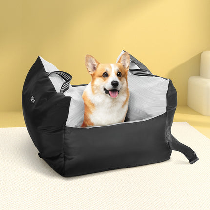 i.Pet Dog Car Seat Booster Cover Dog Bed Portable Waterproof Belt Non Slip 5