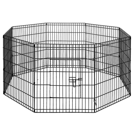 i.Pet 30" 8 Panel Dog Playpen Pet Fence Exercise Cage Enclosure Play Pen 4