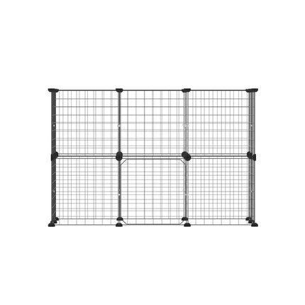 i.Pet Pet Dog Playpen Enclosure Cage 20 Panel Puppy Fence Play Pen Foldable Metal 3