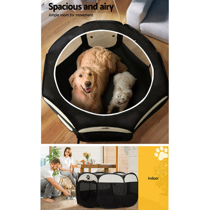 i.Pet Dog Playpen Tent Pet Crate Fence 3XL Enclosure 5