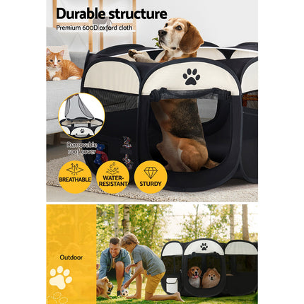 i.Pet Dog Playpen Tent Pet Crate Fence 3XL Enclosure 7