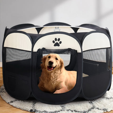 i.Pet Dog Playpen Tent Pet Crate Fence 3XL Enclosure 8