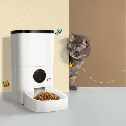 i.Pet Automatic Pet Feeder 6L Wifi Auto Dog Cat Smart Food Dispenser Timer 8