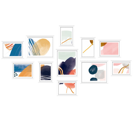 Artiss Photo Frames Art Holder 11PCS 5x7" 6x8" 8x10" White 2