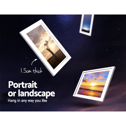 Artiss Photo Frames Art Holder 11PCS 5x7" 6x8" 8x10" White 4