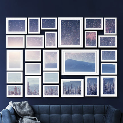 Artiss Photo Frames Art Holder 26PCS 8x10" 5x7" 4x6" 3.5x5" White 7