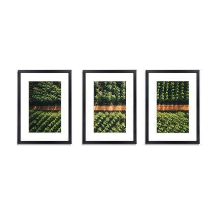 3 PCS Photo Frame Wall Set A3 Picture Home Decor Art Gift Present Black 2