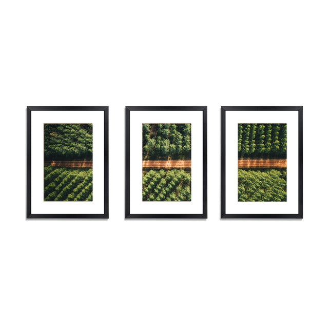 3 PCS Photo Frame Wall Set A3 Picture Home Decor Art Gift Present Black 2