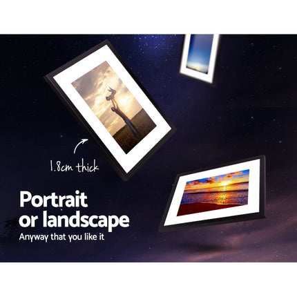 3 PCS Photo Frame Wall Set A3 Picture Home Decor Art Gift Present Black 4