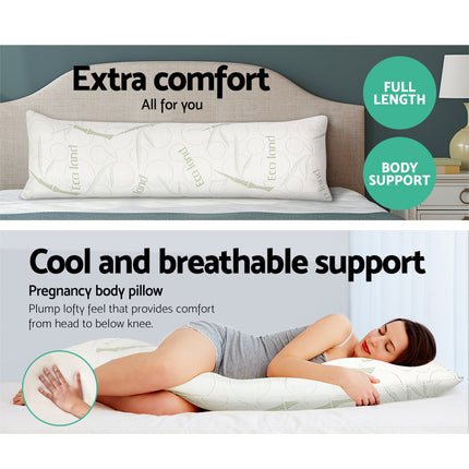 Giselle Bedding Body Support Pillow Bamboo Cover 3