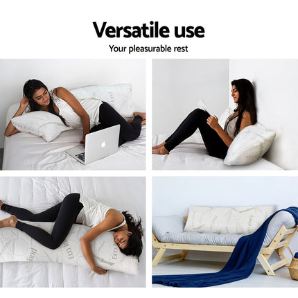 Giselle Bedding Body Support Pillow Bamboo Cover 4