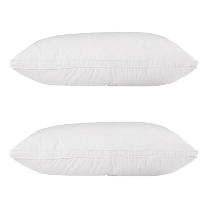 Giselle Bedding Duck Feather Down Pillow Luxury Twin Pack 3