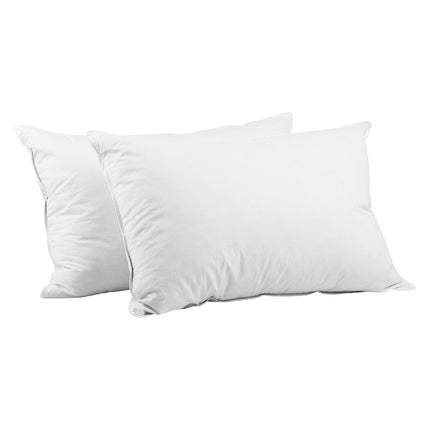 Giselle Bedding Goose Feather Down Pillow Twin Pack 8