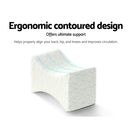 Giselle Bedding Memory Foam Leg Knee Pillow 4
